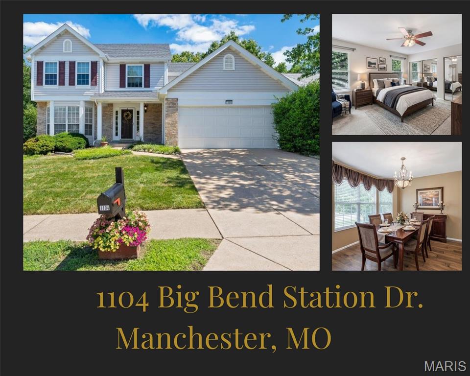 1104 Big Bend Station Drive, Manchester, MO, 63088 - 4 bed, 3 bath home for sale in Manchester, MO