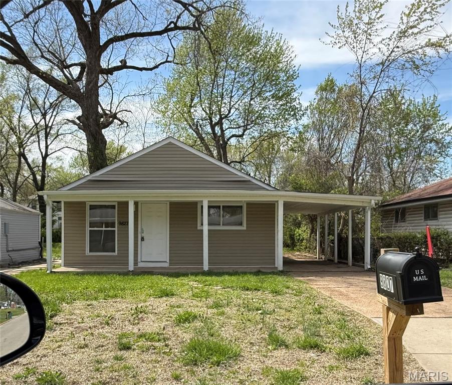 9827 Winkler Drive, Unincorporated, MO, 63136 - 3 bed, 1 bath home for sale in St Louis, MO
