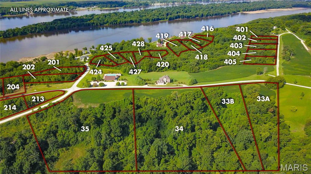 34 Lots A&B Winneberg Road, A, Golden Eagle, IL, 62036